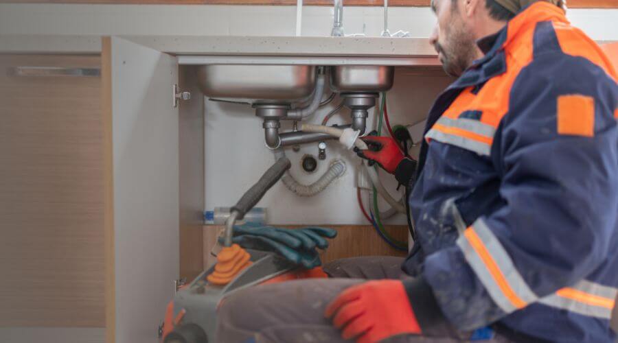 Professional slab leak plumber services in Woodward, IA